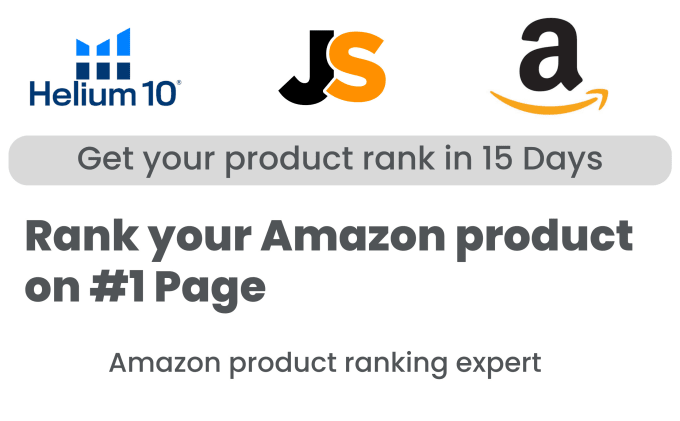 Gig Preview - Rank your amazon product on the first page