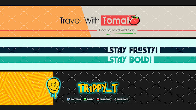 Gig Preview - Design profile banner or cover for youtube, twitch or kick