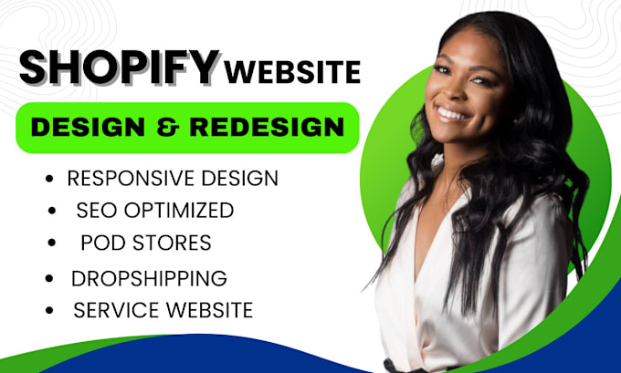 Bestseller - design, redesign shopify store shopify dropshipping store, shopify website