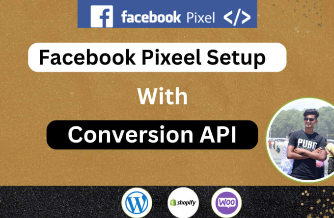 Gig Preview - Setup meta facebook pixel conversion API ecommerce tracking