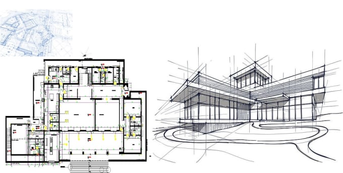 Gig Preview - Produce a perfectly detailed architectural drawing