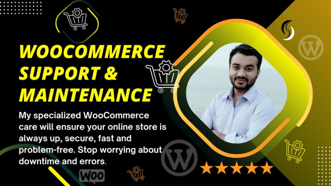 Gig Preview - Do woocommerce maintenance and support for seamless running