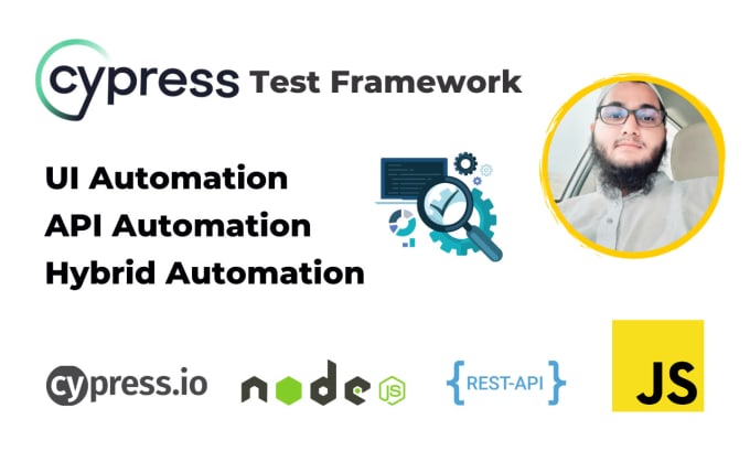 Gig Preview - Do web UI and API test automation using cypress