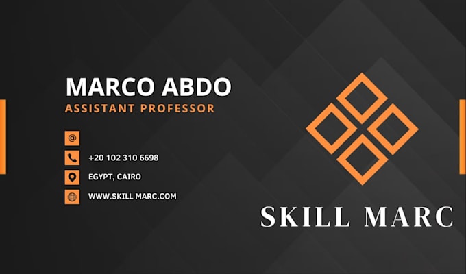 Gig Preview - Make professional business card