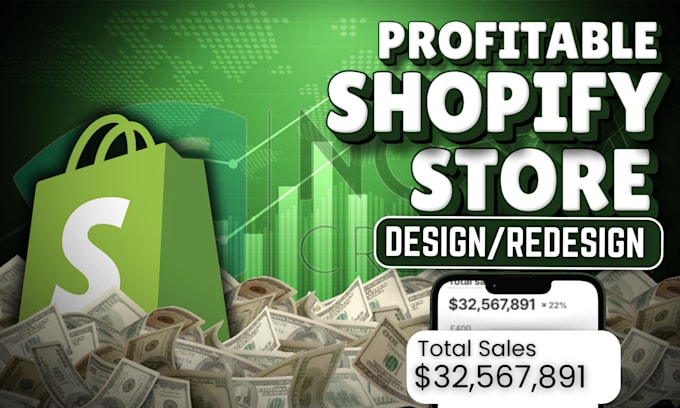 Bestseller - setup 6 figure shopify dropshipping store or profitable shopify website design