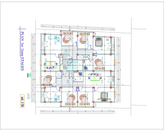 Gig Preview - Be your architect, draftsman for house plan, 2d floor plan