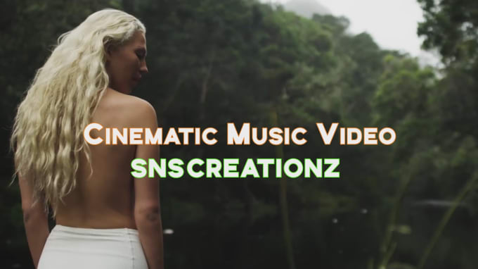 Gig Preview - Create music video or lyric video using stock footage