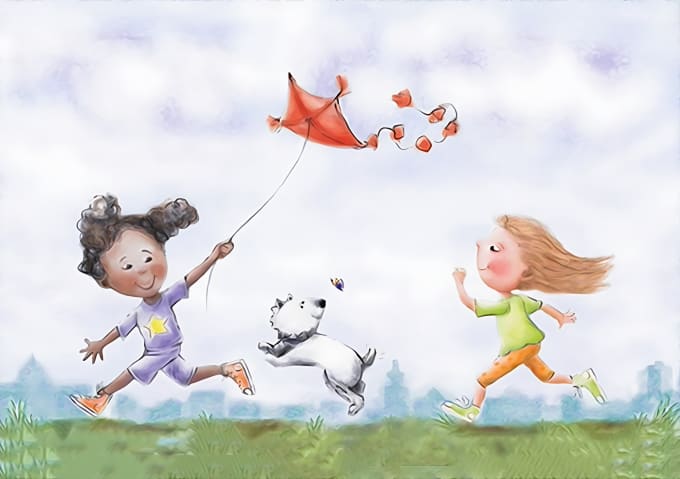 Bestseller - create watercolor children story book illustration