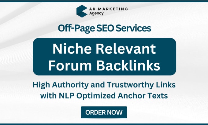 Gig Preview - Create high quality backlinks dofollow forums, blogs, local monthly offpage seo