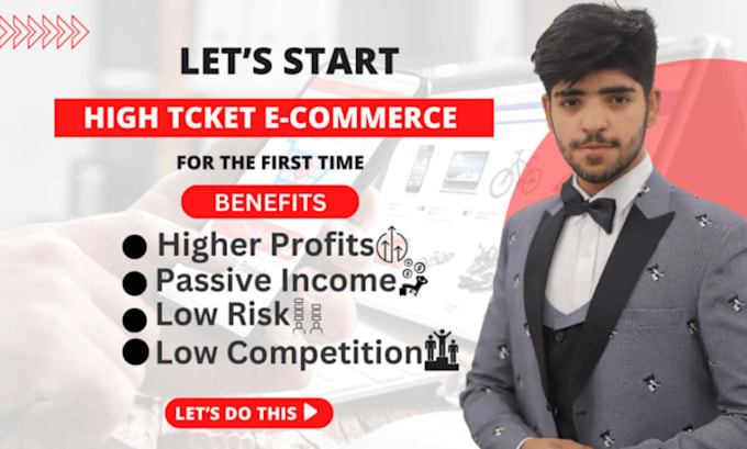 Gig Preview - Create 100k per month automated high ticket e commerce sale funnel