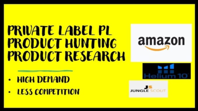 Gig Preview - Pl hunting and sourcing fba private label