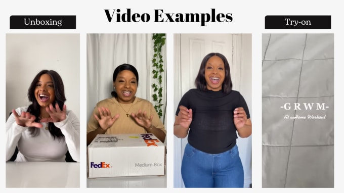 Gig Preview - Create ugc unboxing video ads for tiktok and instagram reels