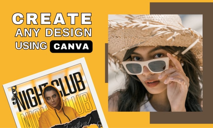 Gig Preview - Design mind blowing designs using canva