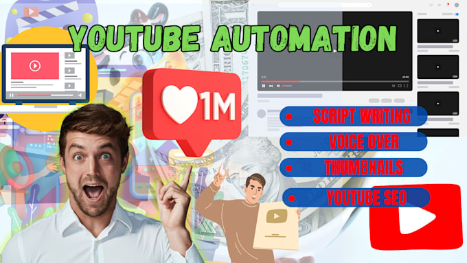 Gig Preview - Create faceless cash cow videos and youtube automation