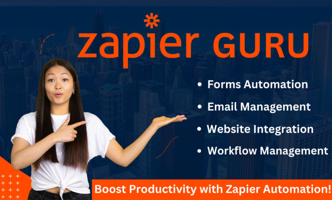 Gig Preview - Setup zapier automation, integration, webhooks, API and make com