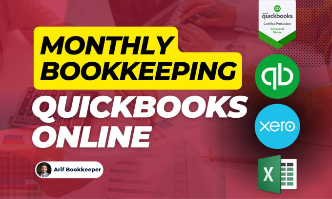 Gig Preview - Do monthly quickbooks online bookkeeping, reconciliation, catch up, clean up