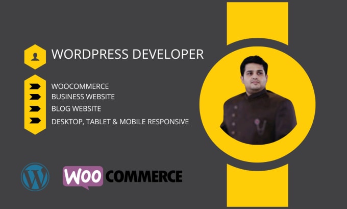 Gig Preview - Be best wordpress web developer, develop wordpress restaurant website