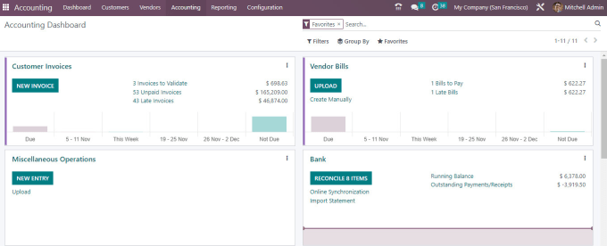 Gig Preview - Implement complete accounting module