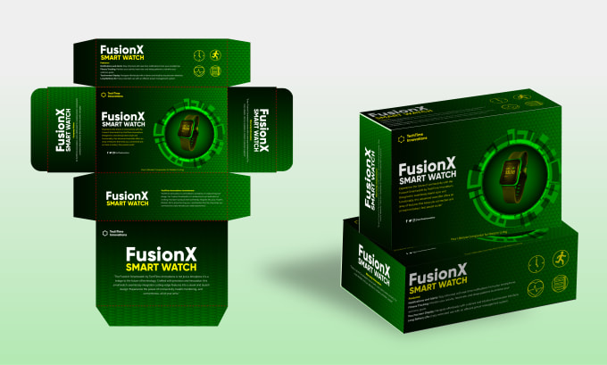 Gig Preview - Do box packaging and product box label design with 3d mockup