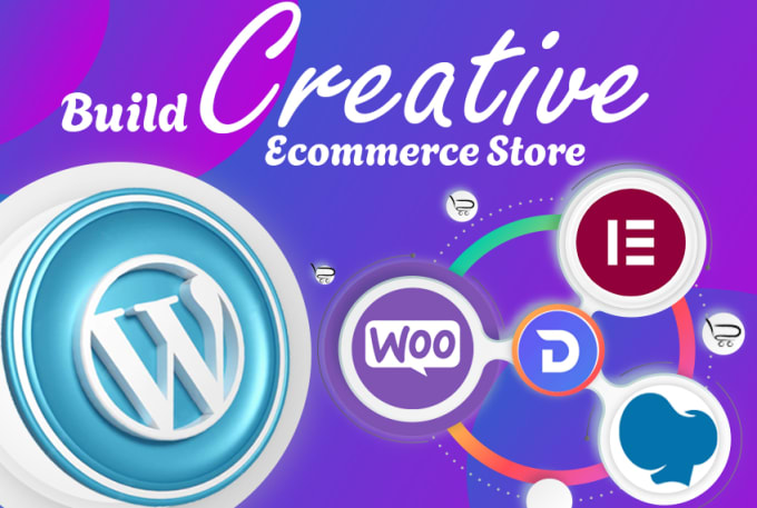 Gig Preview - Design ecommerce online store website on wordpress woocommerce via elementor pro