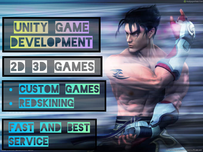 Gig Preview - Unity 2d game developer, unity game developer casual 2d 3d games, mobile games