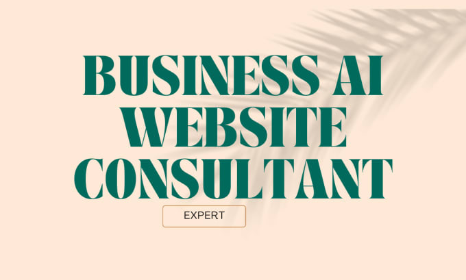 Gig Preview - Create professional catchy ai business website consultant