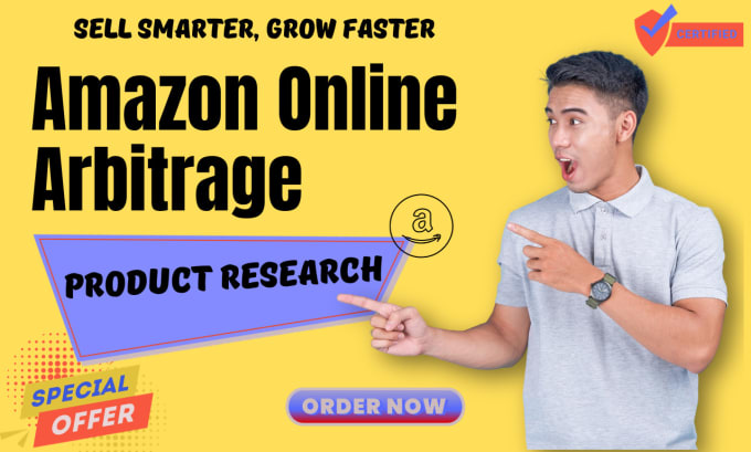 Gig Preview - Do amazon fba online arbitrage product research, amazon arbitrage