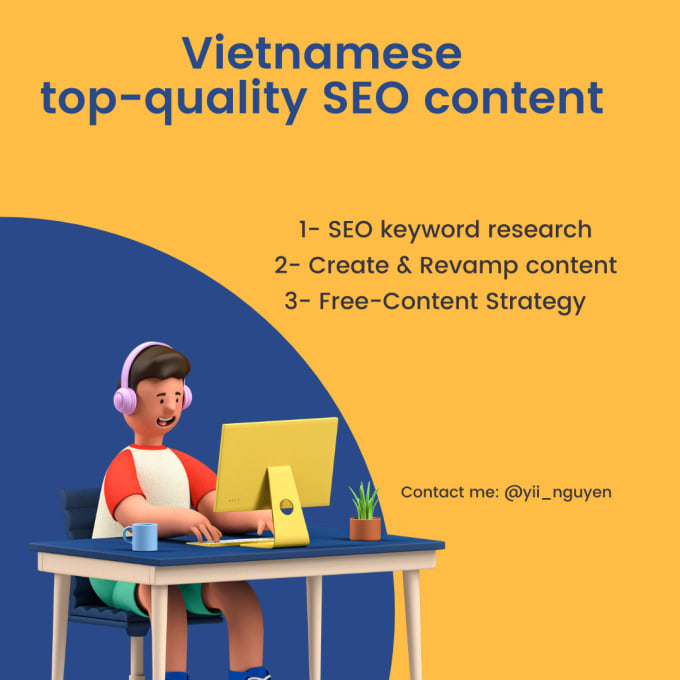 Bestseller - write and optimize vietnamese SEO content for your website