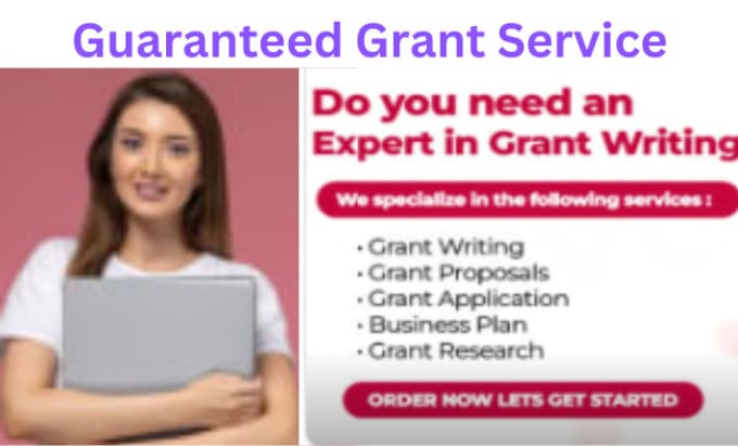 Gig Preview - Do grant research, grant proposal writing, grant application and business plan