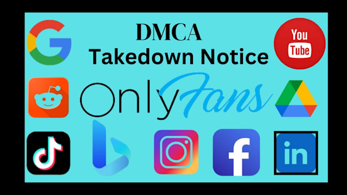 Gig Preview - Send dmca takedown notice to remove copyright content reddit,fb,tiktok,telegram