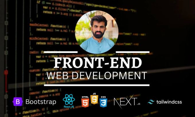 Gig Preview - Be your front end web developer