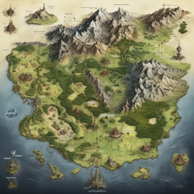 12 Best freelance fantasy map designers for hire in August 2024