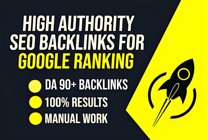 Bestseller - build high da backlinks dofollow seo link building