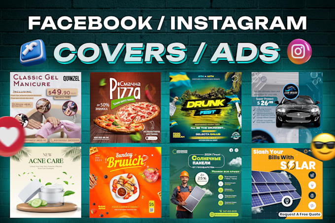 Gig Preview - Design instagram and facebook ads