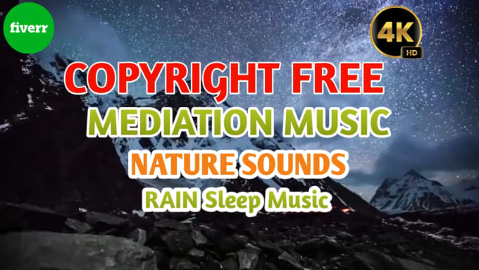 Gig Preview - Provide copyright free relaxing, meditation music