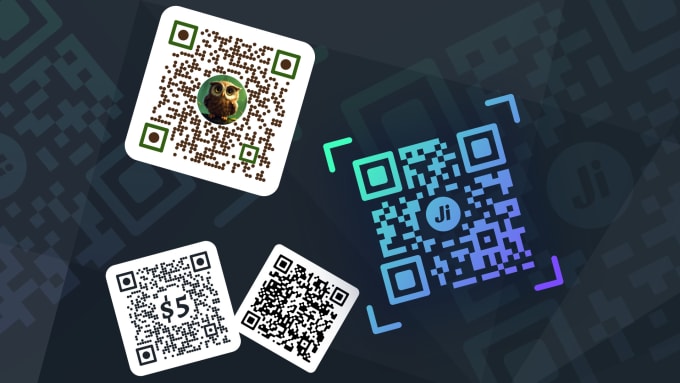 Gig Preview - Create stylized qr code