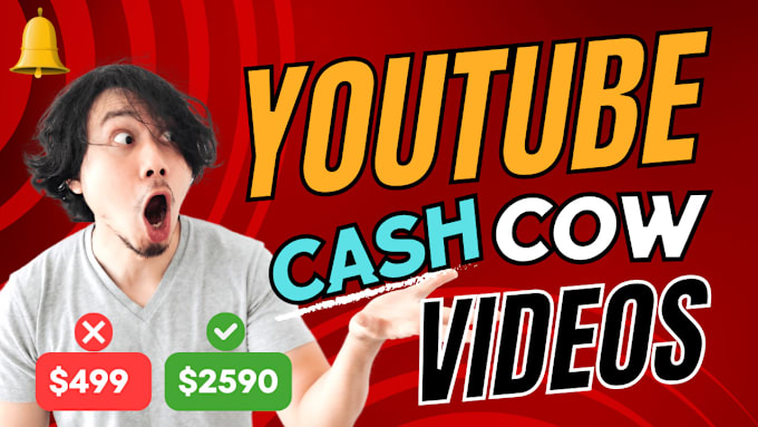 Gig Preview - Be your youtube cash cow video editor