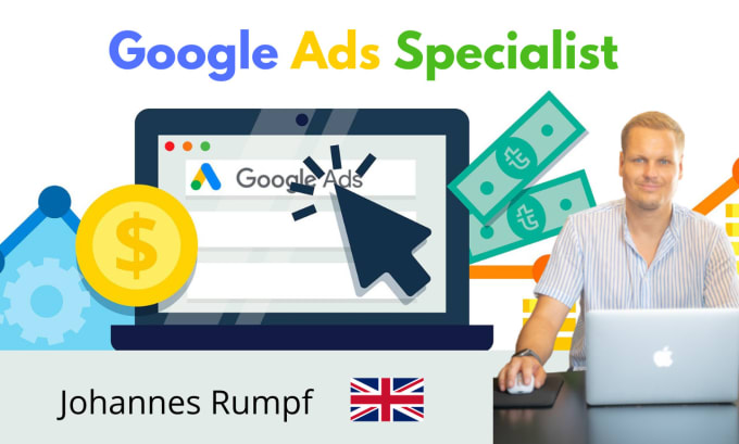 Gig Preview - Setup your google ads adwords campaign in english, SEM specialist