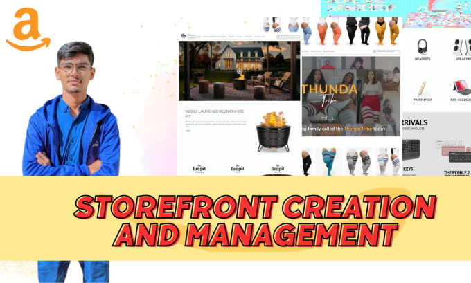 Gig Preview - Design amazon storefront, professional brand store