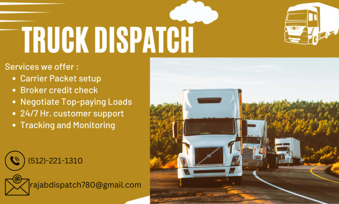 Bestseller - perform dispatch for your trucking company