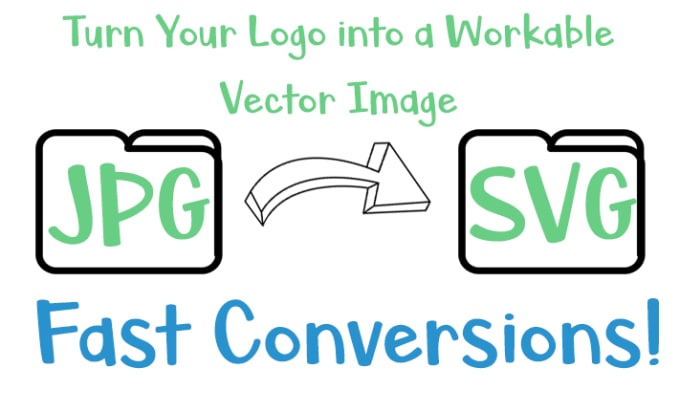 Gig Preview - Convert any jpeg, bmp, png to svg workable vectors for easy scaling