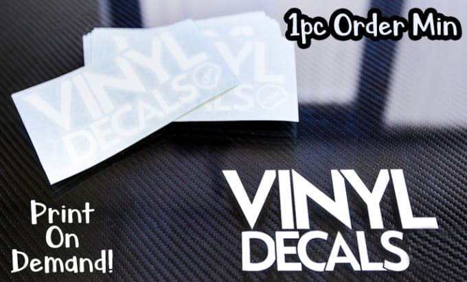 Gig Preview - Create a vinyl decal of your logo