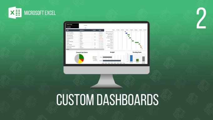 Gig Preview - Create your dream dashboard