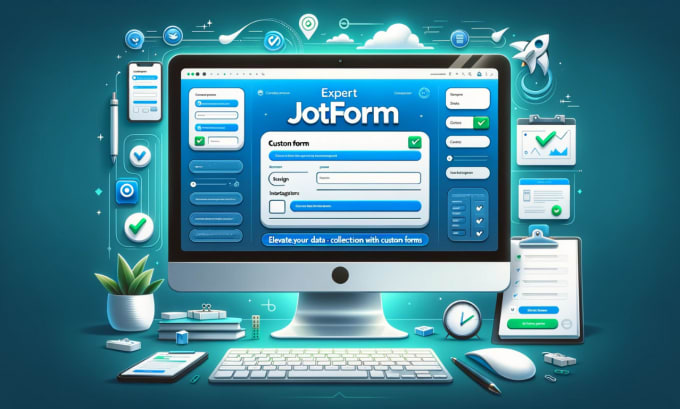 Gig Preview - Do professional jotforms for surveys and registrations