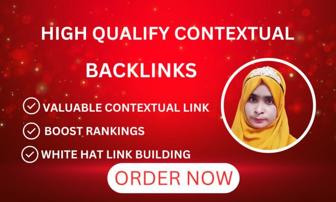 Gig Preview - Link building high authority SEO backlinks off page service for google ranking