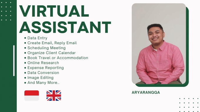 Gig Preview - Be your personal administrative virtual assistant