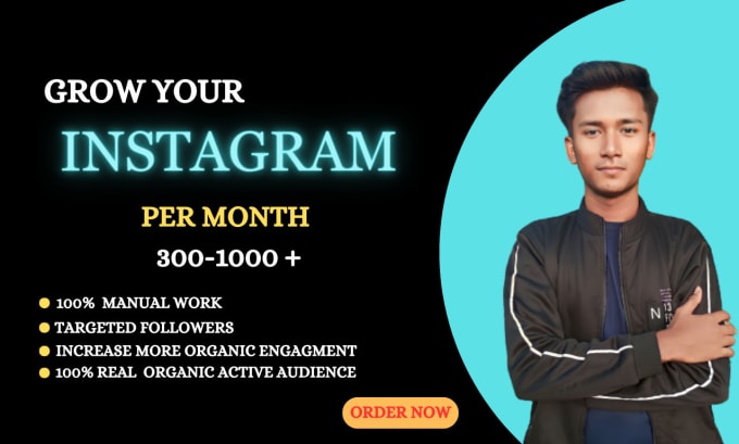 Gig Preview - Do super fast organic instagram promotion