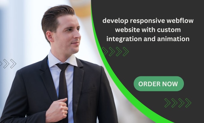 Bestseller - develop responsive webflow website with custom integration and animation