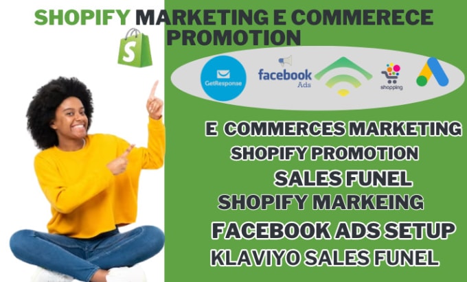 Gig Preview - Do shopify sales funnel ,ecommerce  funnel marketing sales,shopify promotion