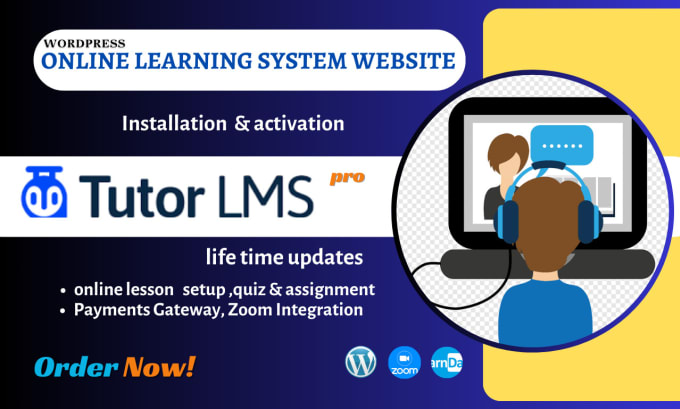 Bestseller - create elearning or online course website using tutorlms or learndash plugin